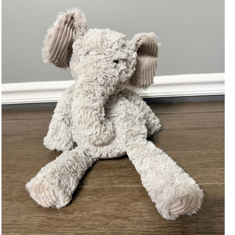 Scentsy Buddy Elephant Plush Grey Shaggy Stuffed Animal 10th Anniversary